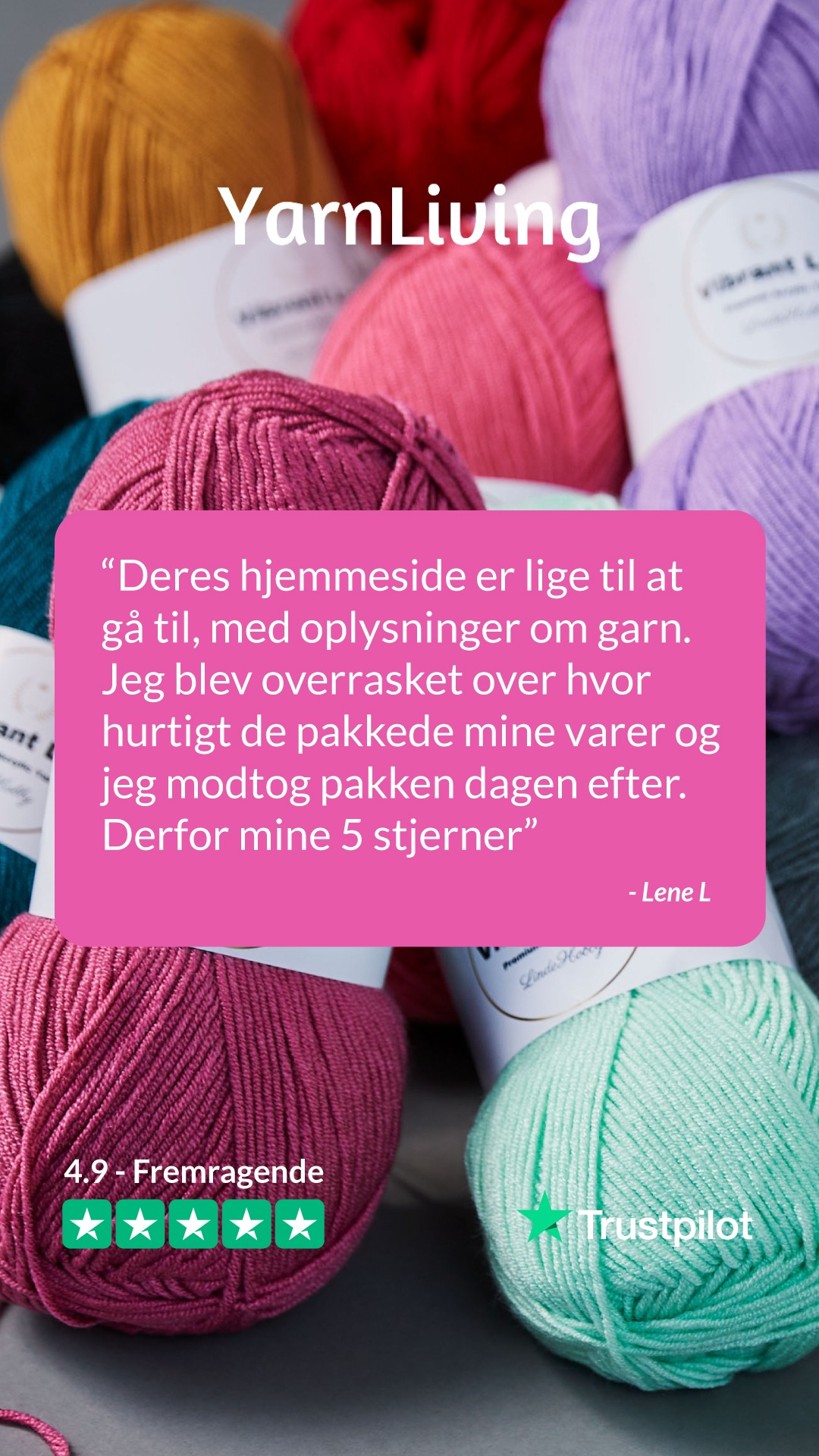 YarnLiving Danmark Facebook ad
