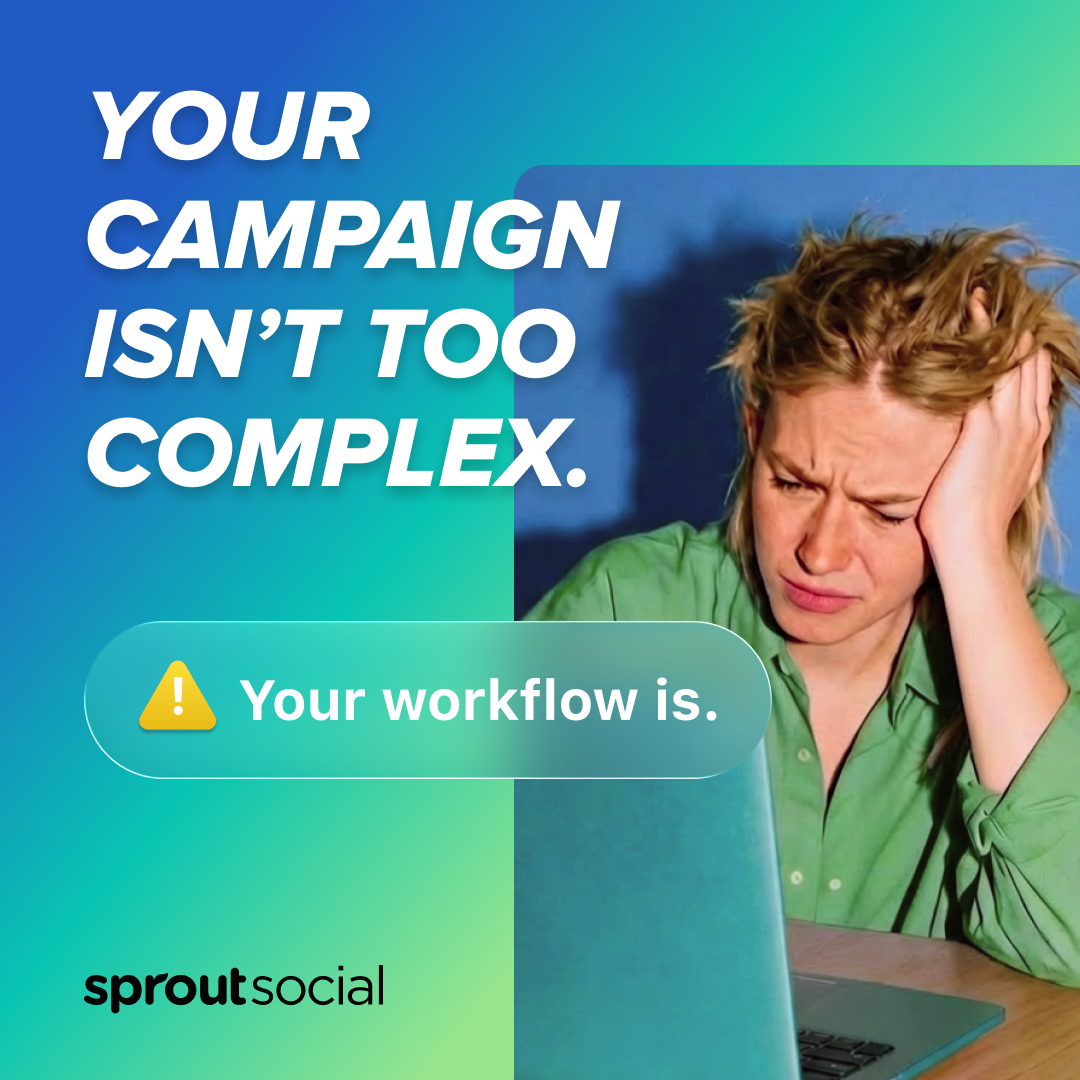 Sprout Social Facebook ad