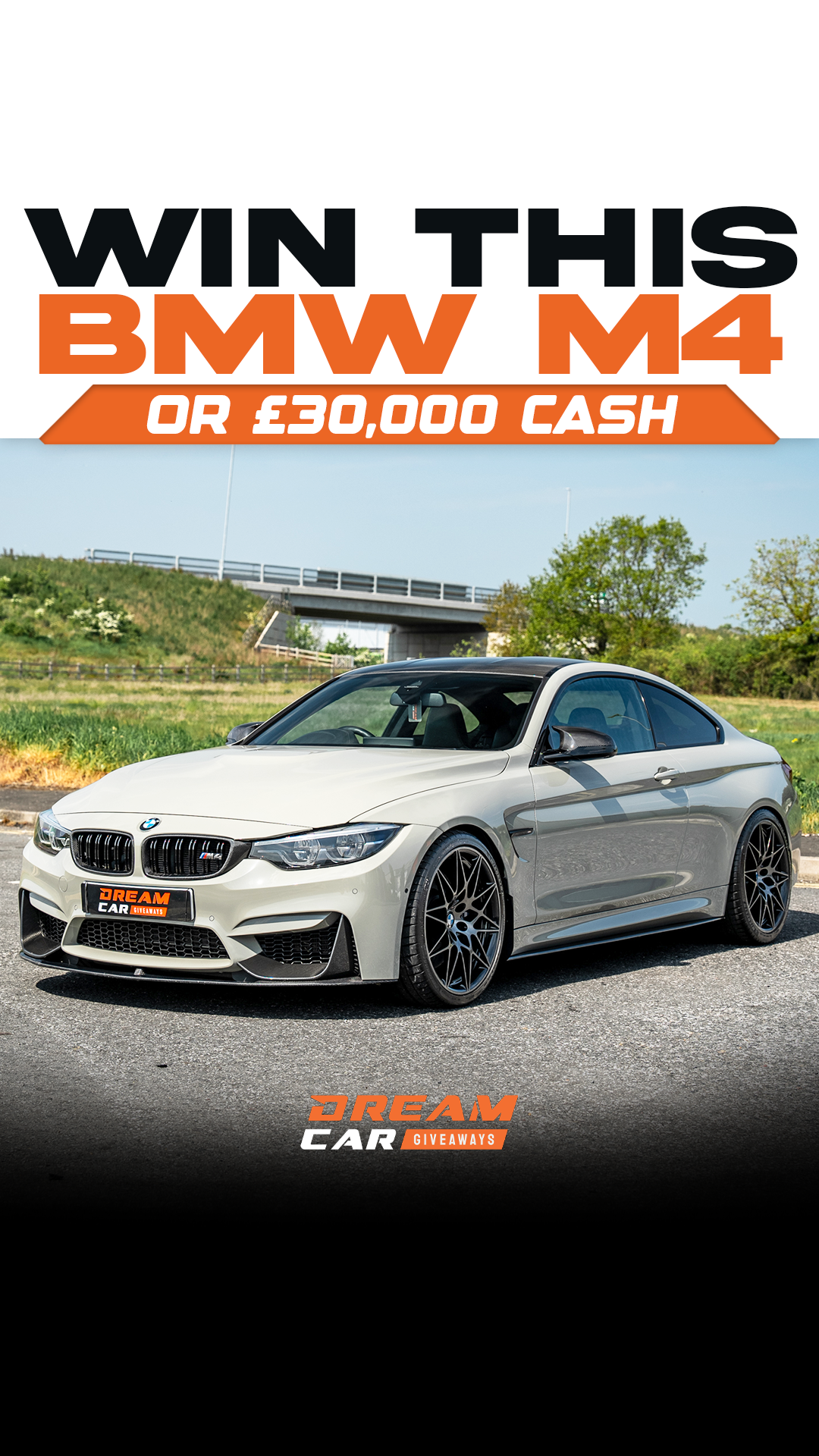 Dream Car Giveaways Facebook ad