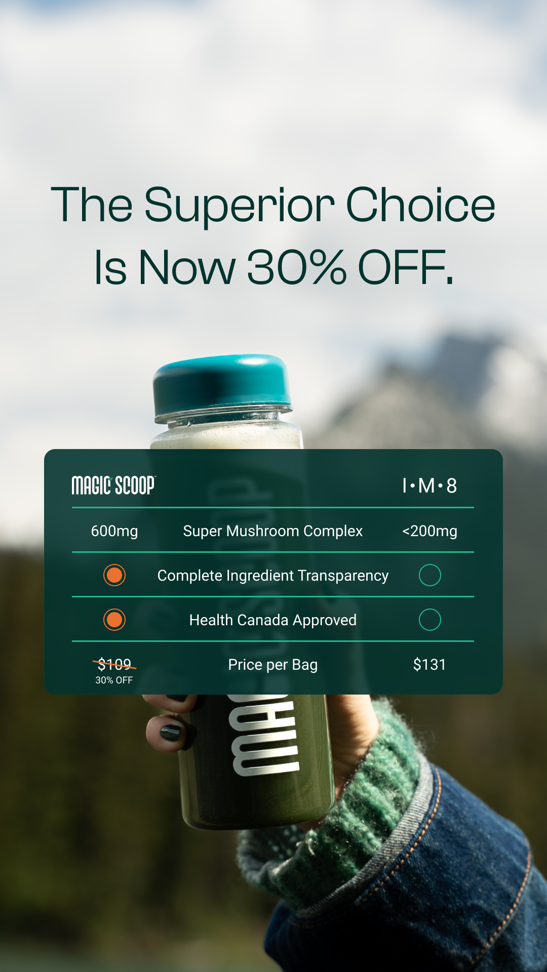 Magic Scoop Facebook ad