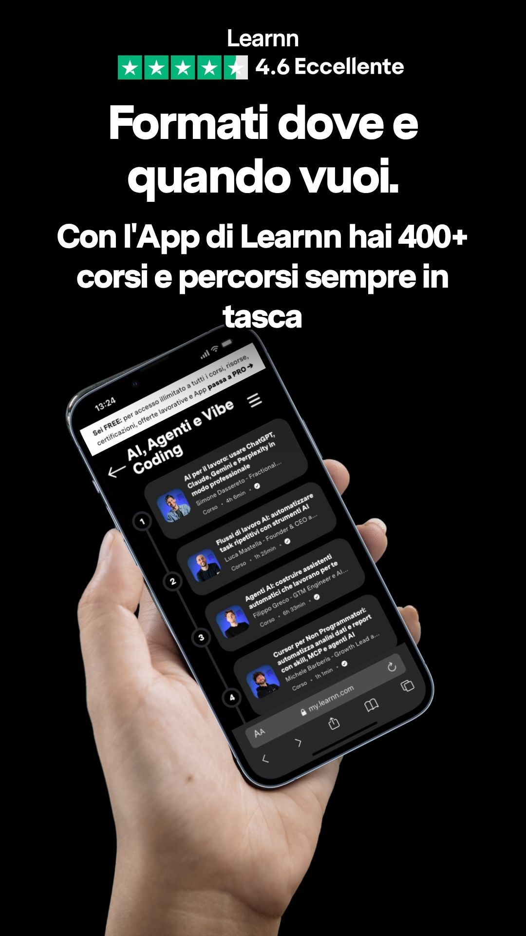 Learnn Facebook ad