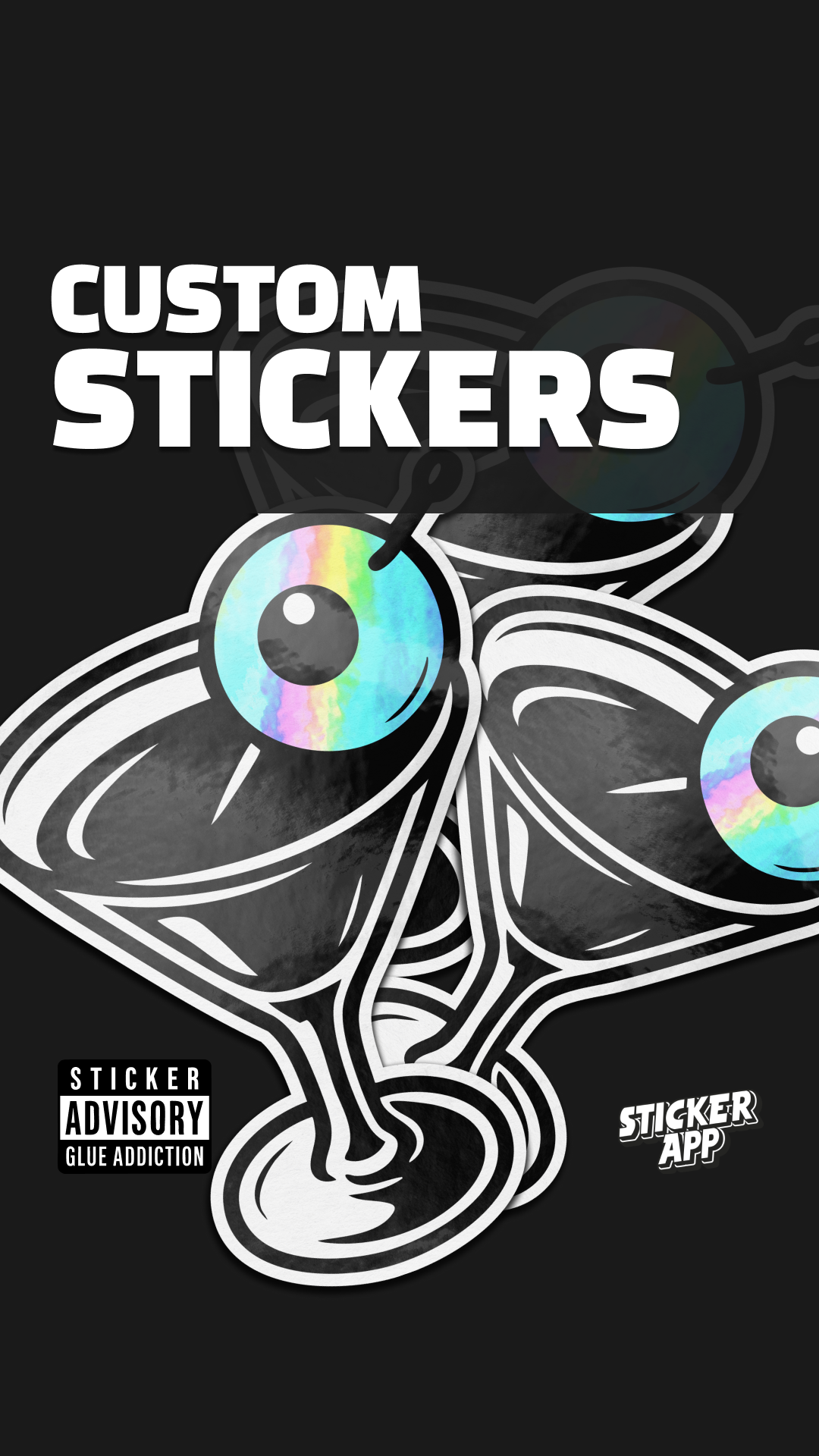 StickerApp Facebook ad