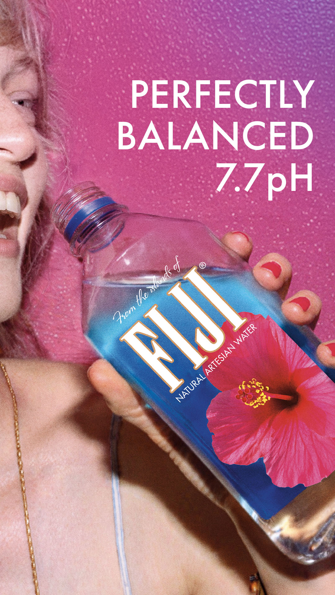 FIJI Water Facebook ad