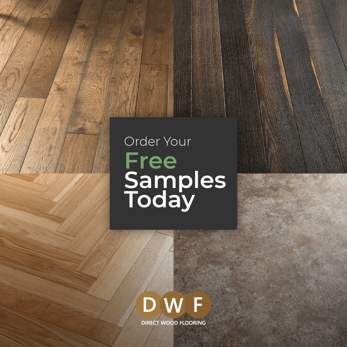 Direct Wood Flooring Facebook ad