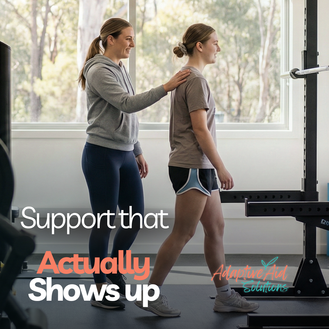 Adaptive Aid Solutions Facebook ad: NDIS support for families - NSW