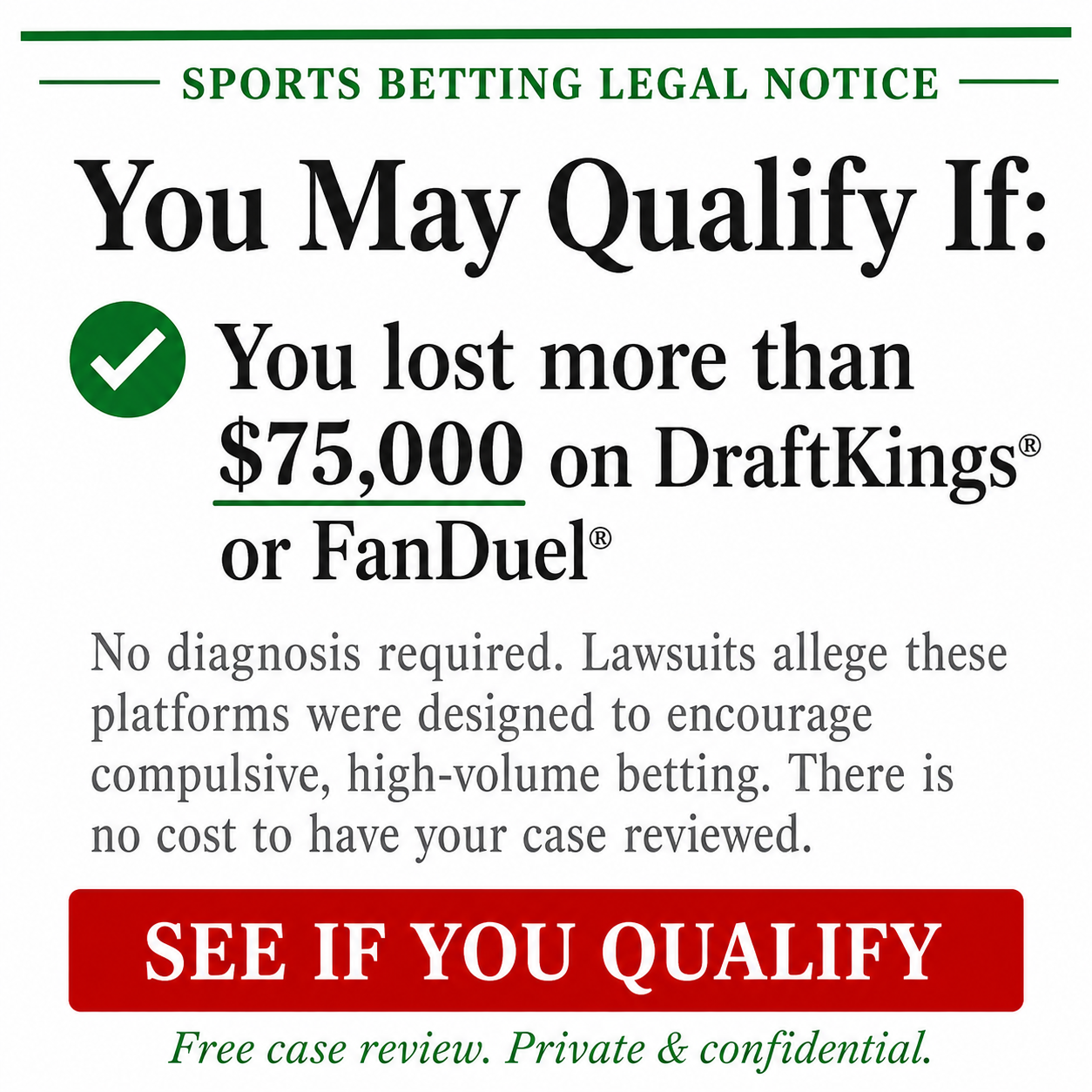Ventura Law Center Facebook ad: Start Your Compensation Claim Here