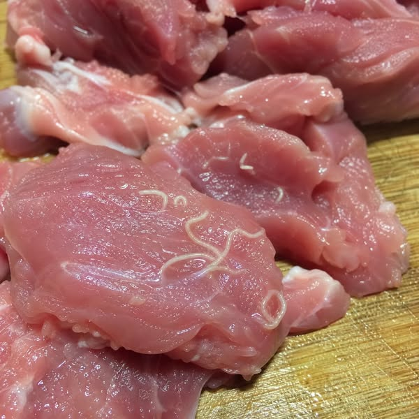 Sophie Fischer Facebook ad: Rohes Fleisch, eine Rechnung wurde fällig