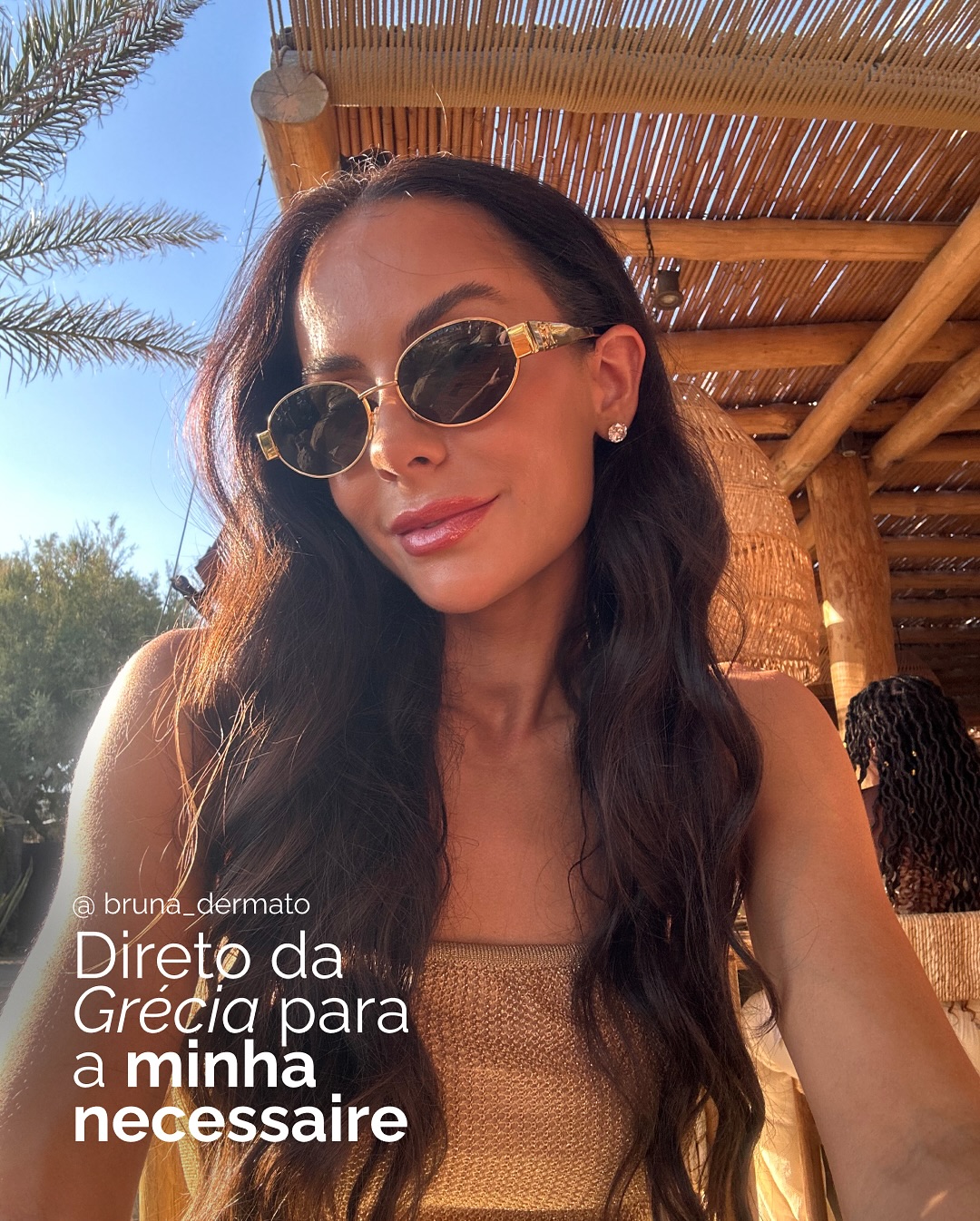 Dra Bruna Thomé Facebook ad: Direto da Grécia para a minha nécessaire