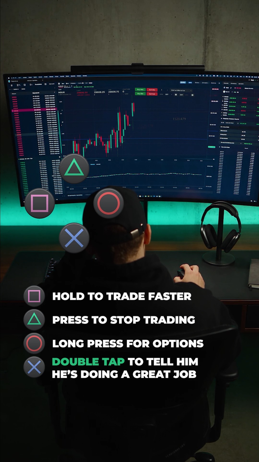Take Profit Trader Facebook ad: Only you can prevent him from hitting his…