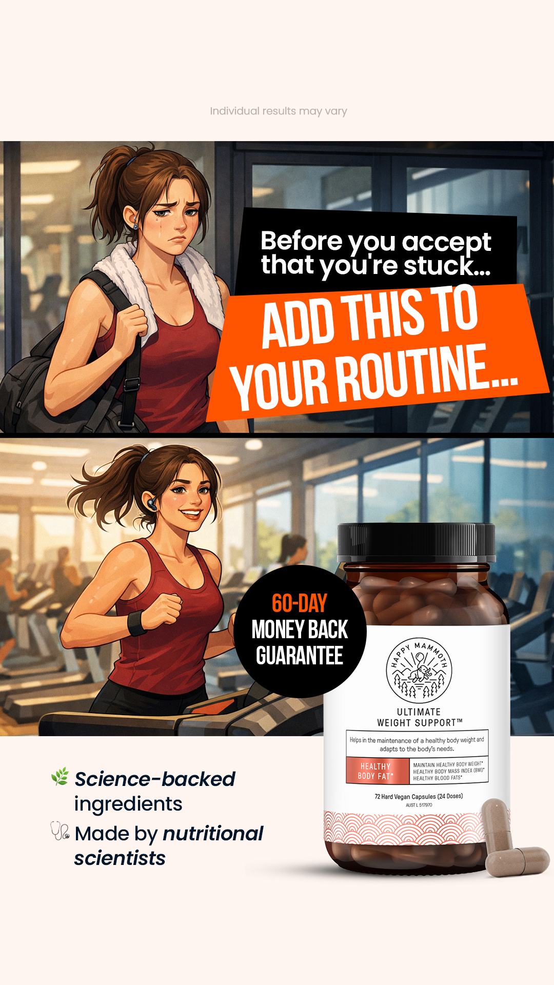 Happy Mammoth Facebook ad