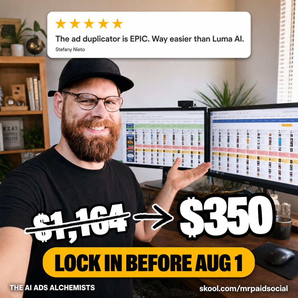 Mr. Paid Social Facebook ad