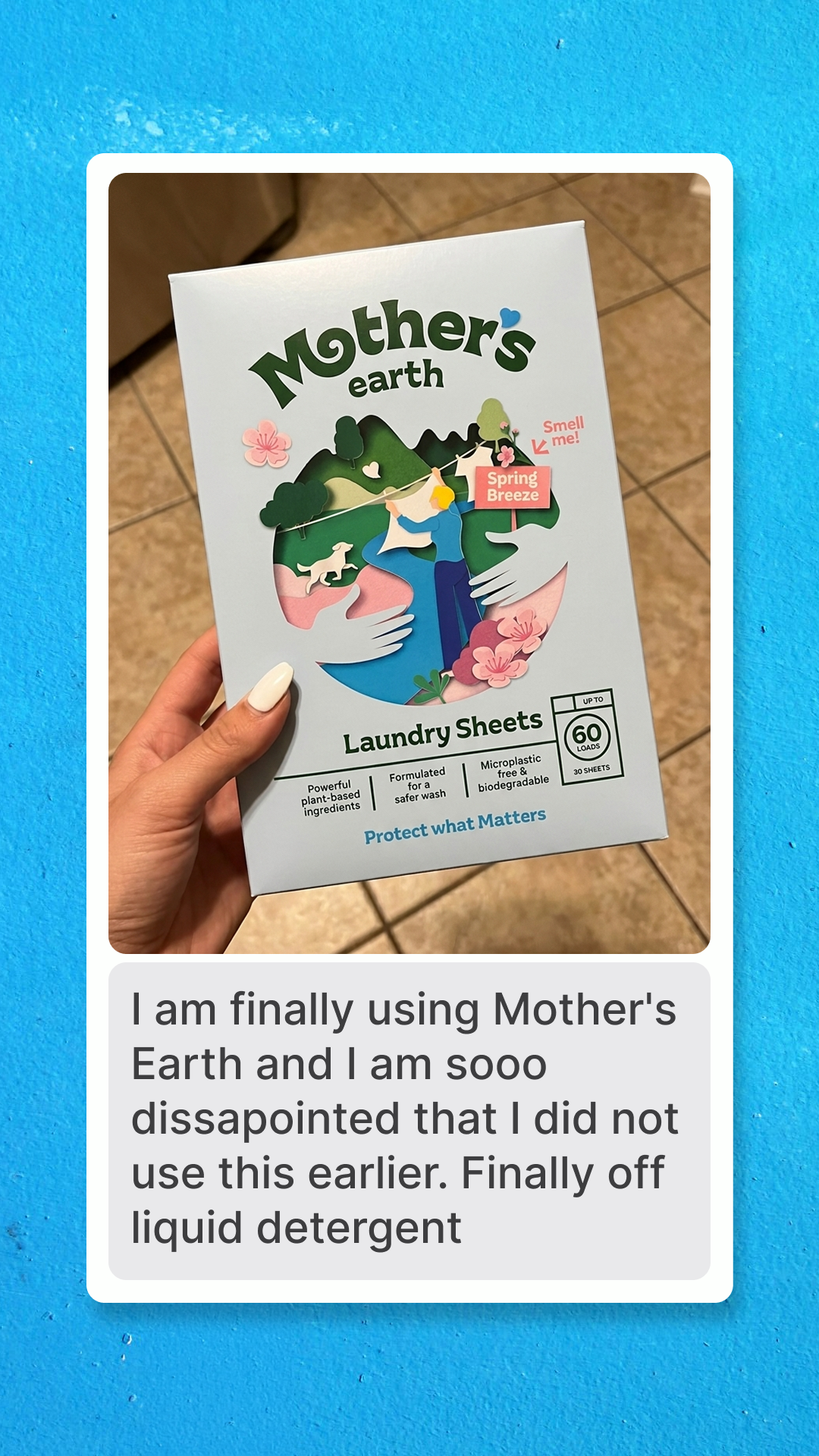 Mothers Earth Facebook ad