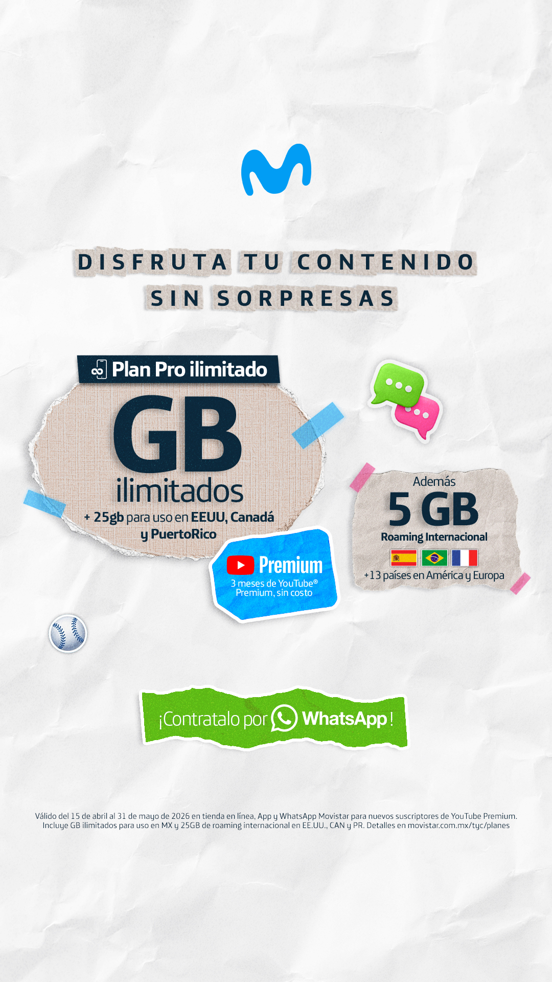 Movistar MX Facebook ad