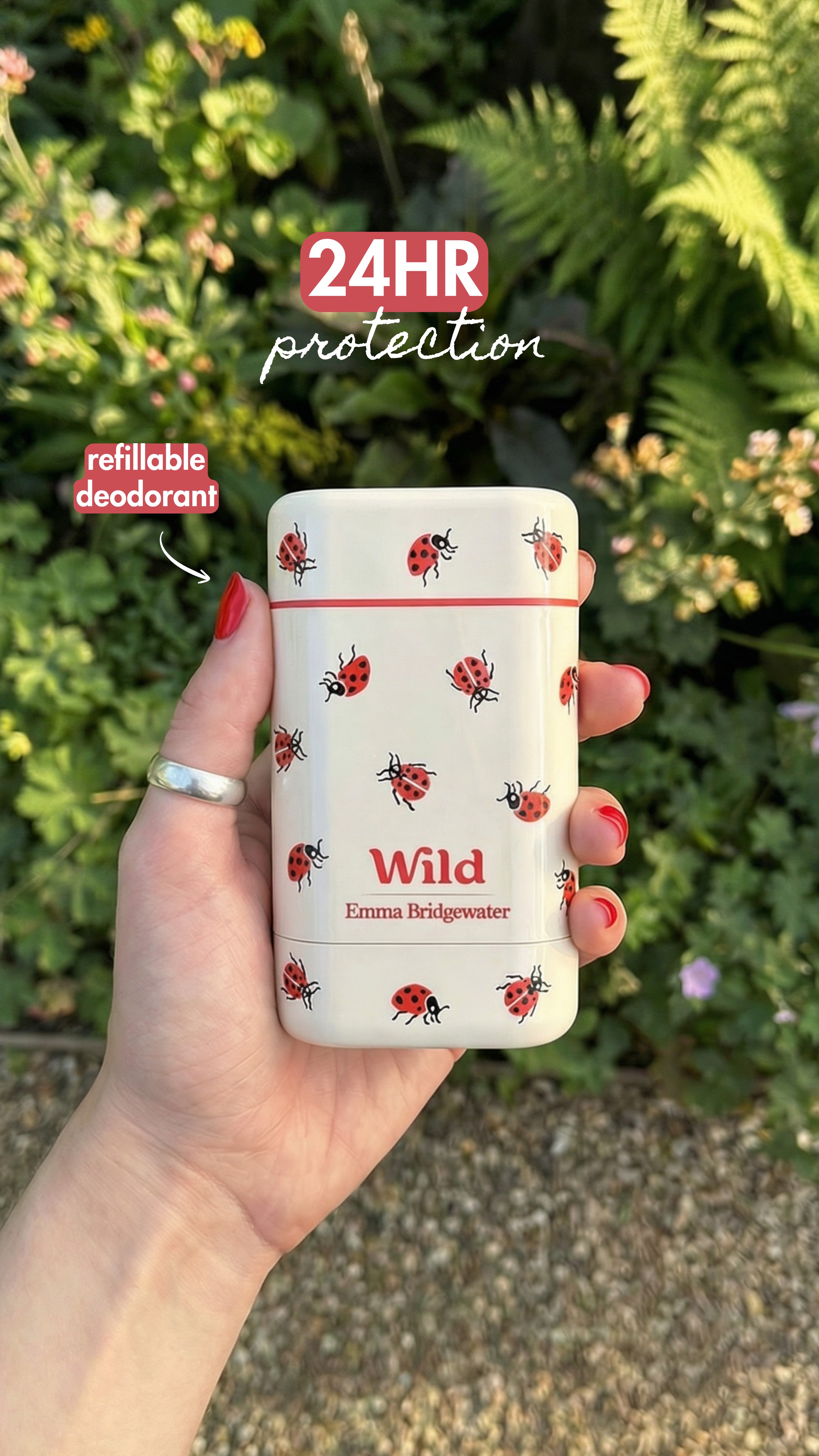 Wild Facebook ad: 24 hour freshness, now in full bloom Rated best natural…