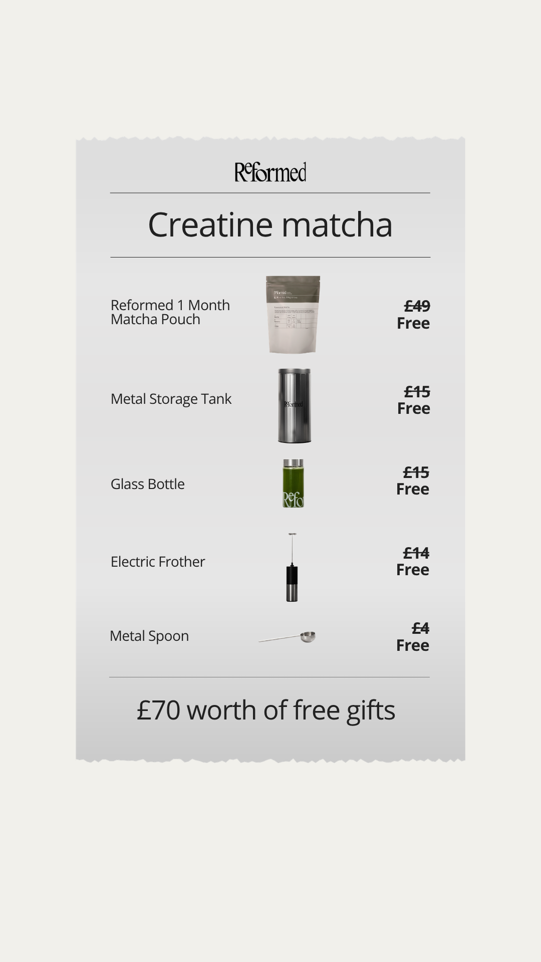 Feel Reformed Facebook ad