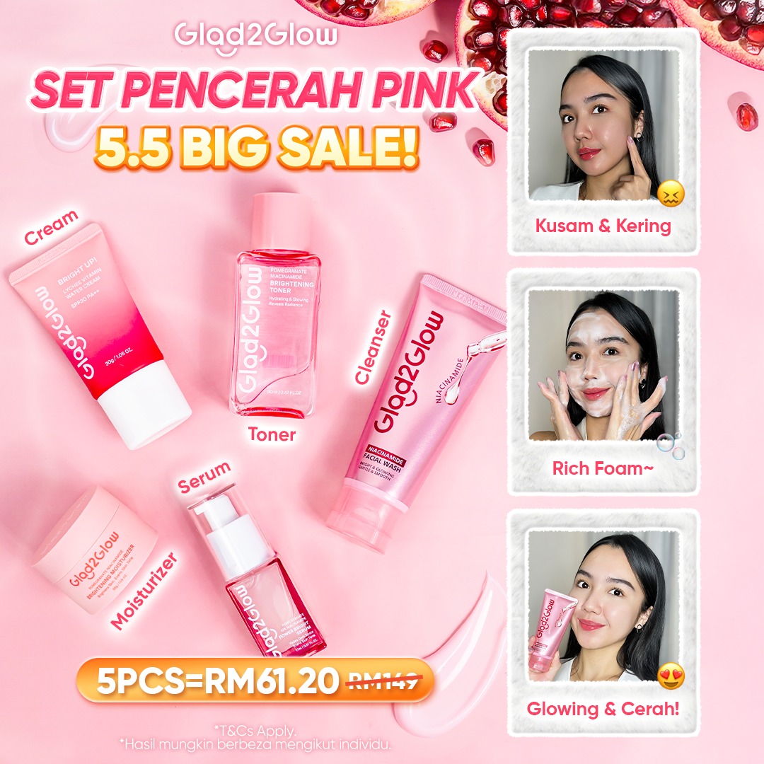 Glad2Glow Malaysia Facebook ad