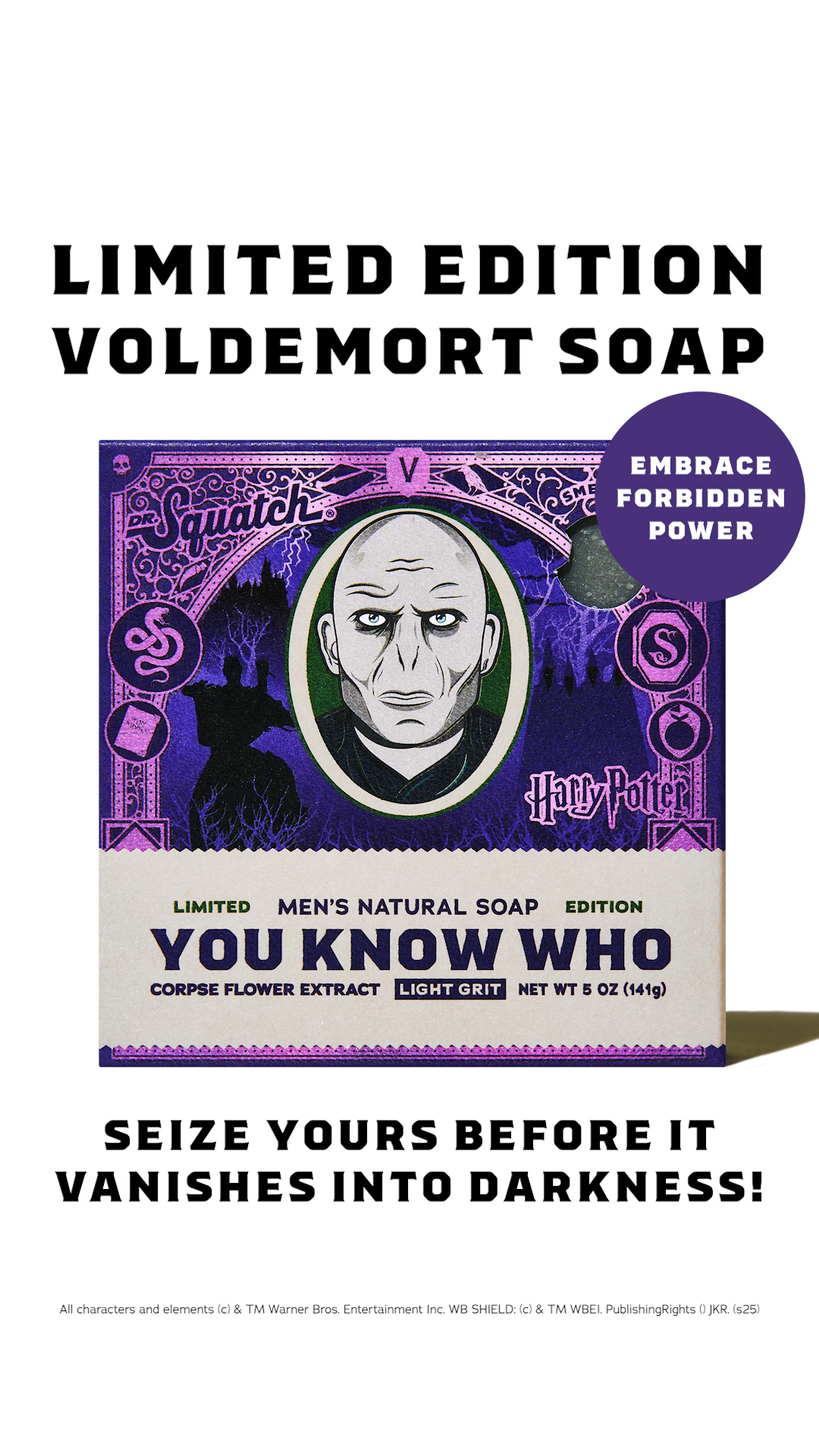 Dr. Squatch Facebook ad