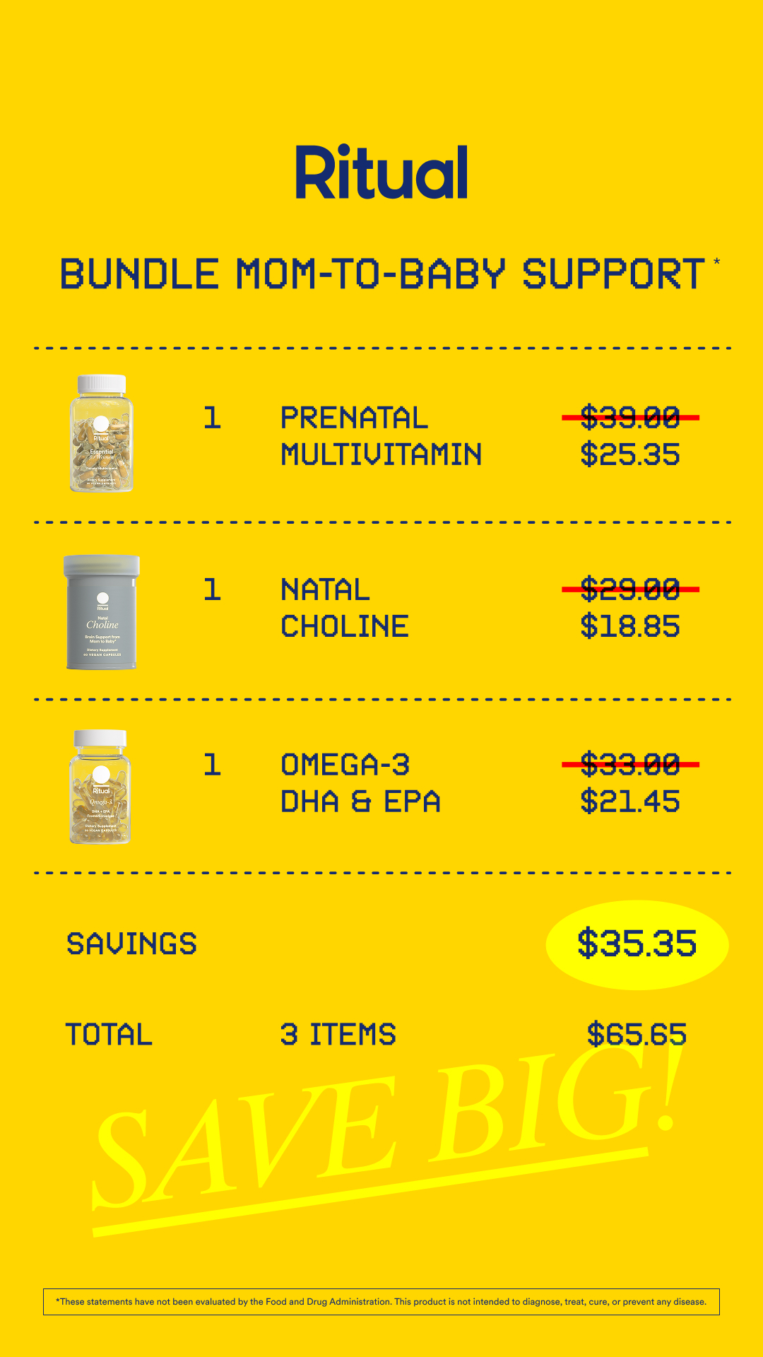 Ritual Facebook ad