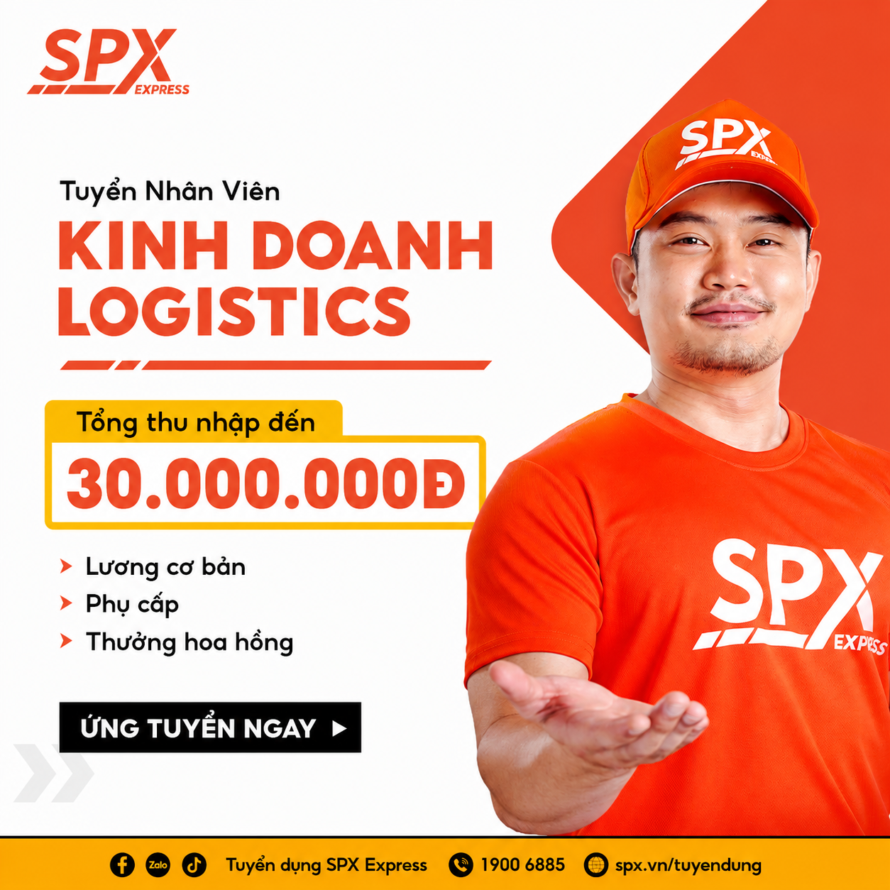 Tuyển Dụng SPX Express Facebook ad
