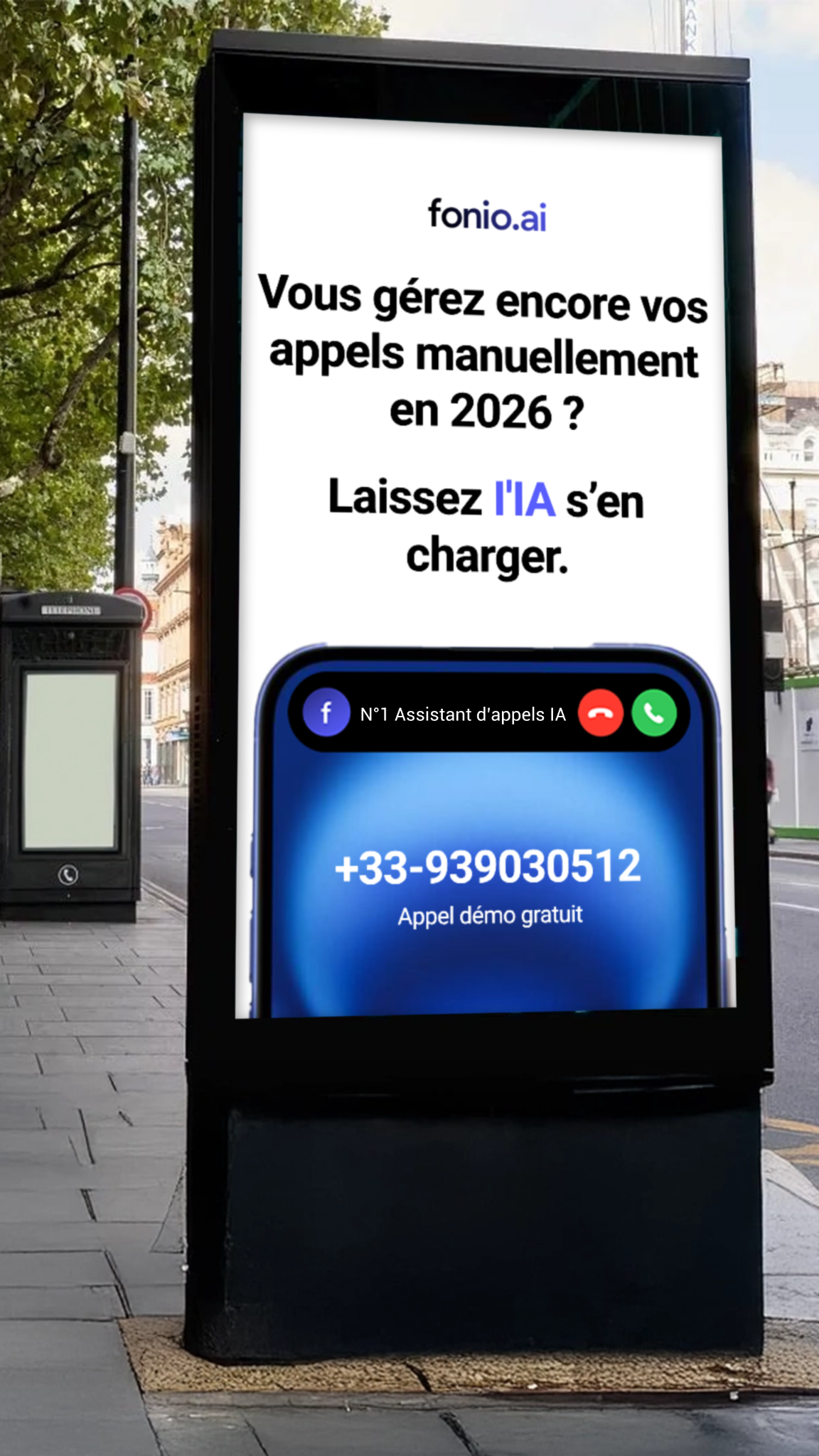 Fonio.ai Facebook ad