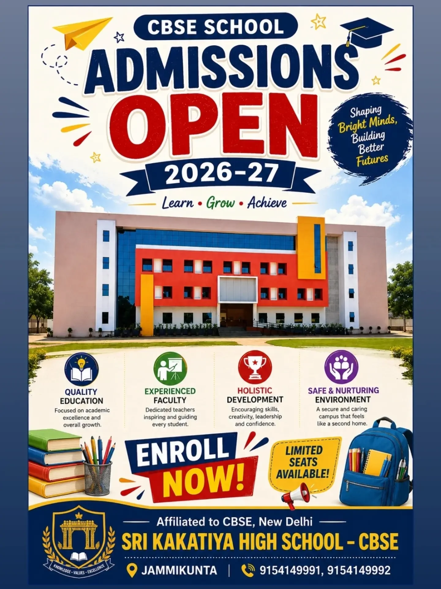 Sri Kakatiya High School Facebook ad