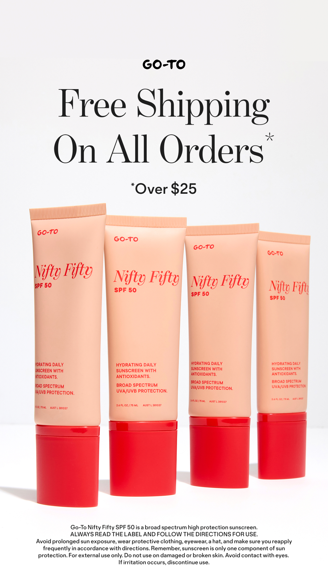 Go-To Skin Care Facebook ad