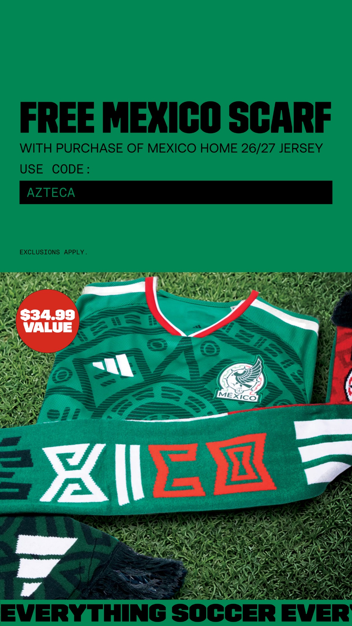 Soccer.com Facebook ad