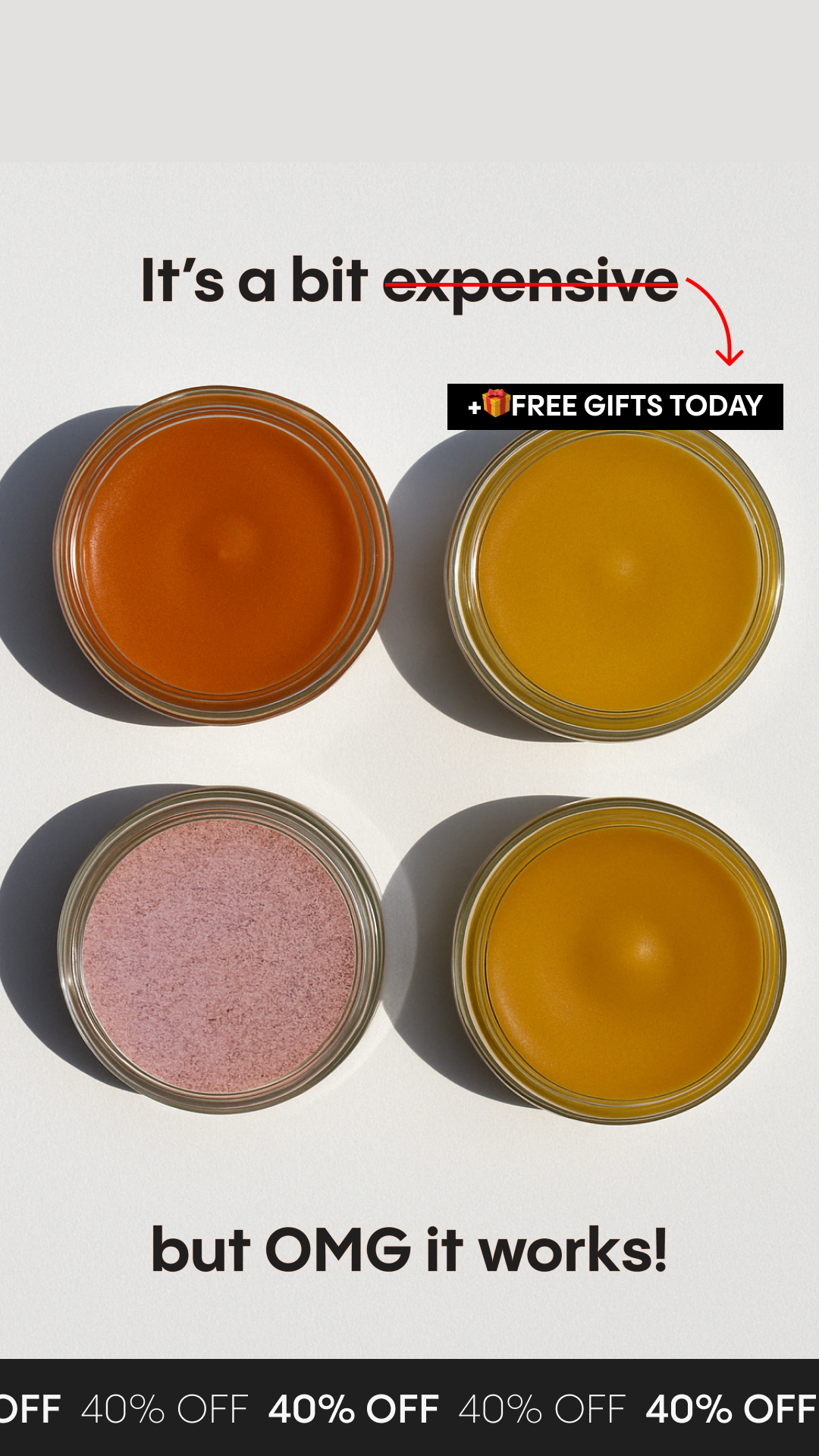 Frøya Organics Facebook ad