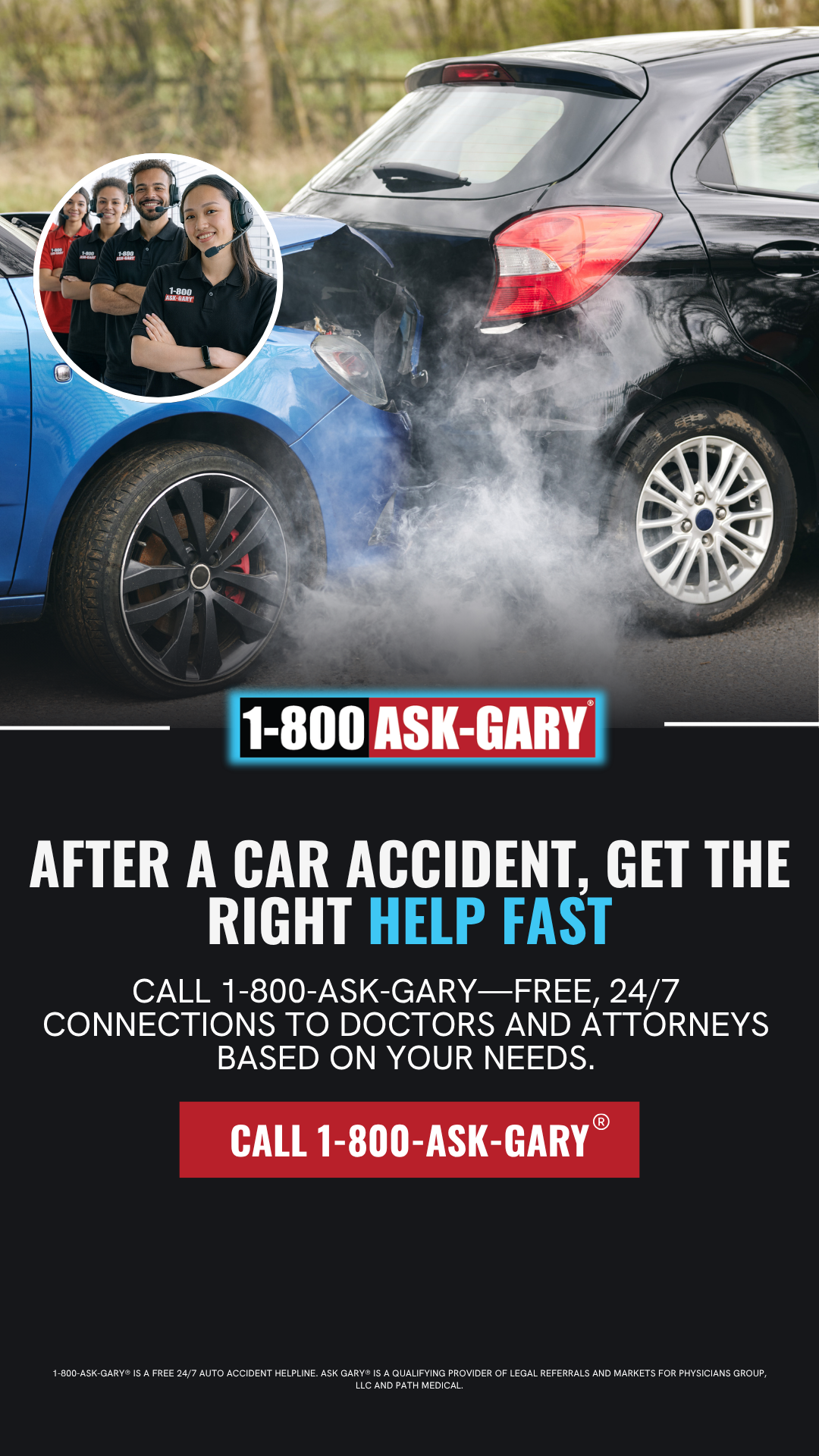 1-800-ASK-GARY Facebook ad