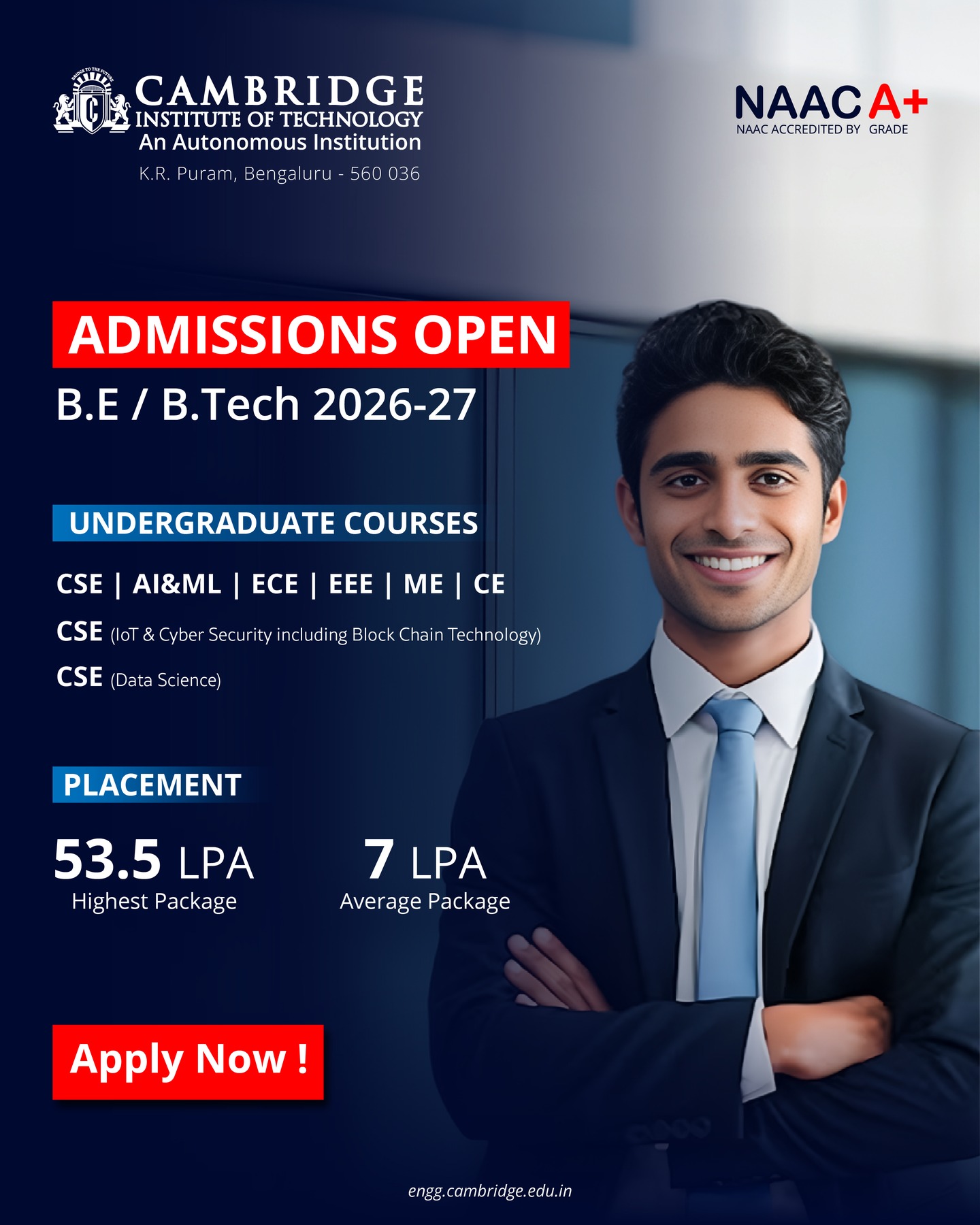 Cambridge Institute of Technology, Bengaluru Facebook ad