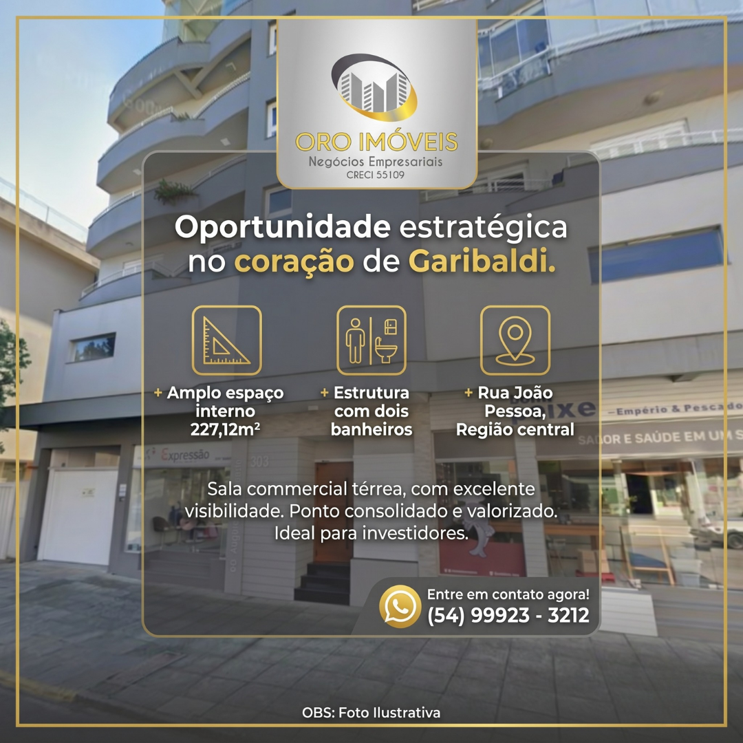Oro Imóveis Facebook ad: Amplo Imóvel Comercial na Região Central: Oportunidade…