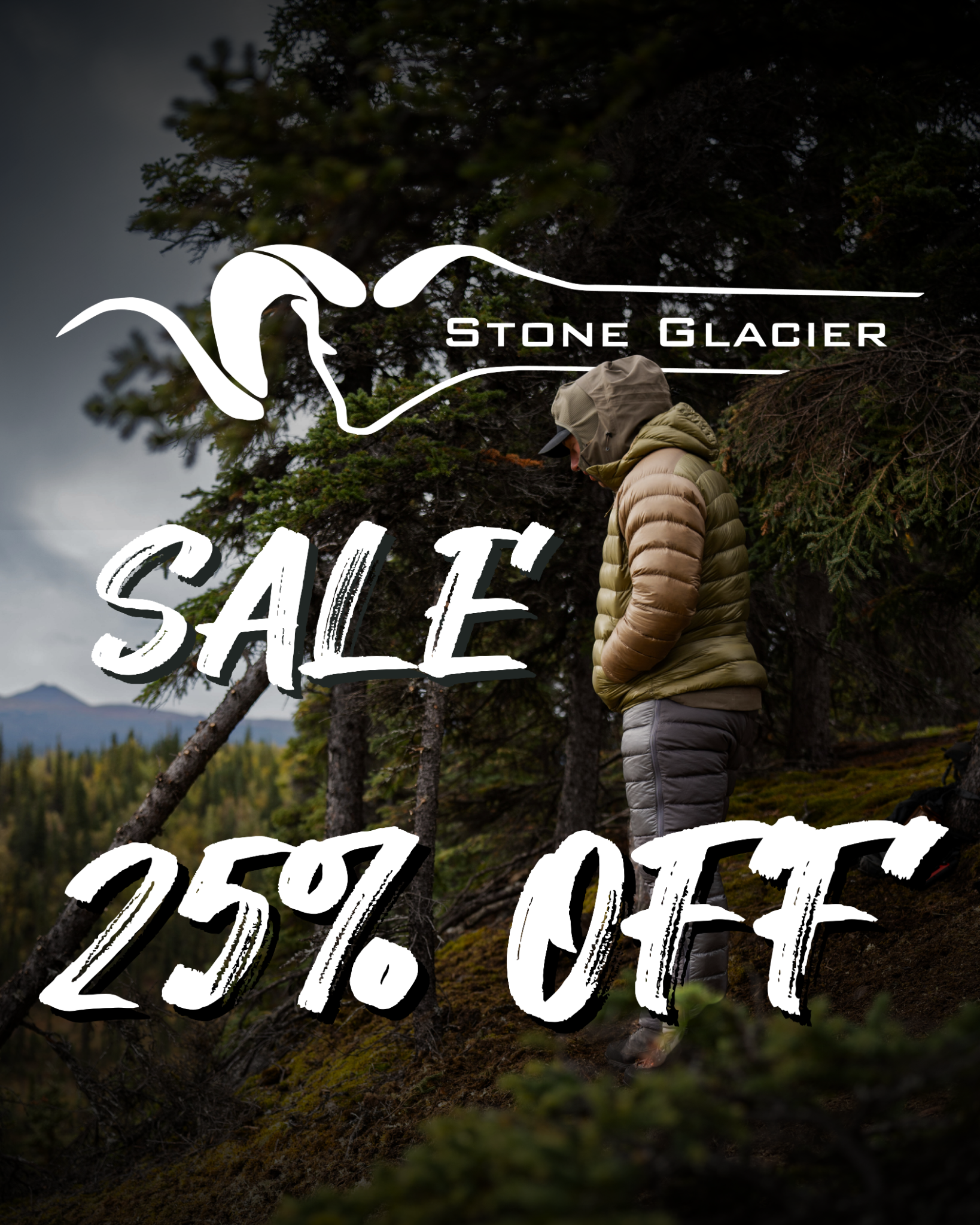 Gear Fool Facebook ad: Last Chance: Stone Glacier 25% Off