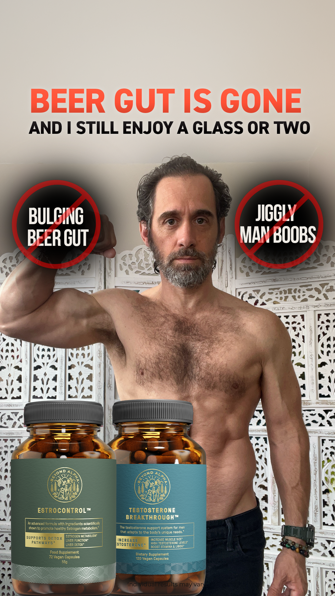 Beyond Alpha Facebook ad