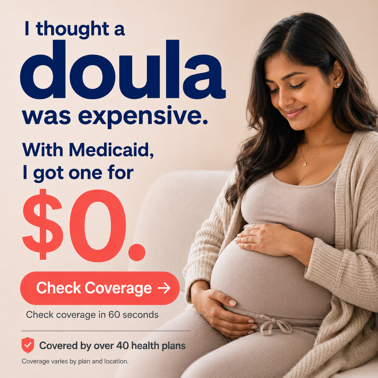 Flourish Maternity Care Facebook ad