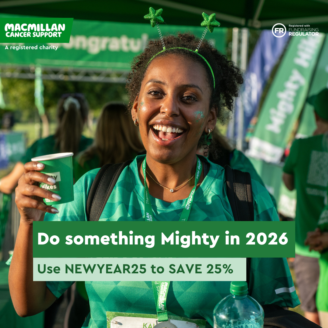Macmillan Cancer Support Facebook ad