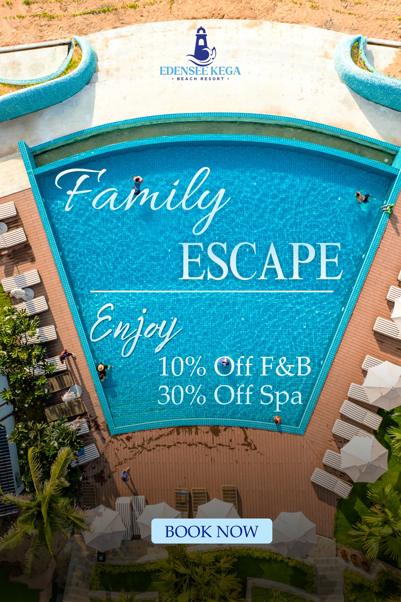 Edensee Ke Ga Beach Resort Facebook ad: TRỐN NÓNG MÙA HÈ - VỀ VỚI BIỂN…