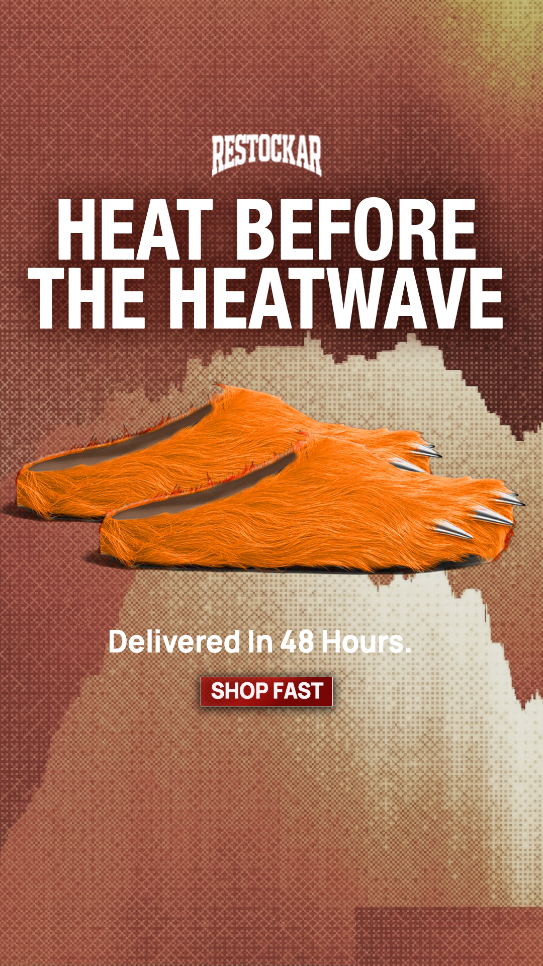 Restock AR Facebook ad
