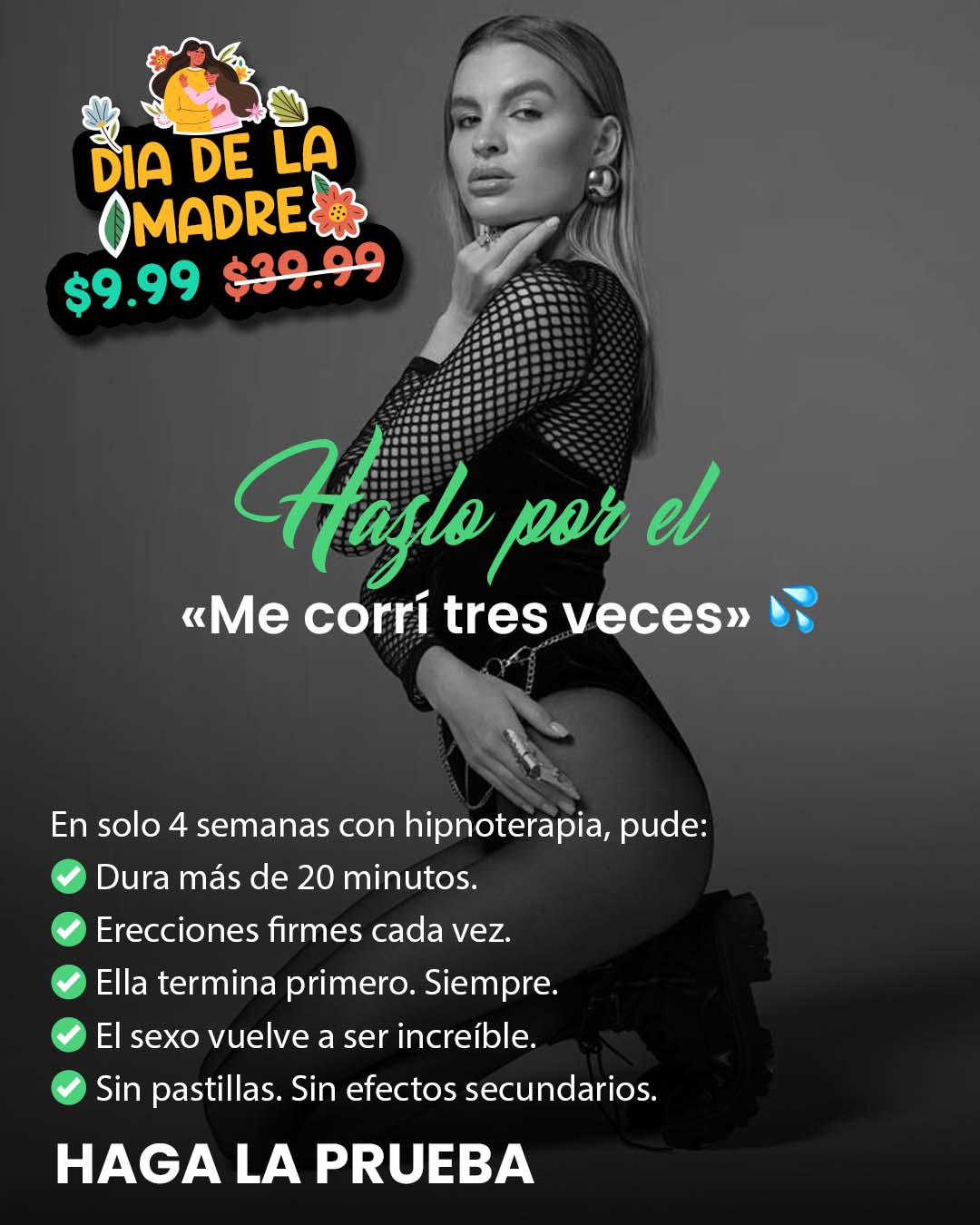Sarah Bennett Facebook ad: La hipnoterapia hará que te sientas más seguro y con…
