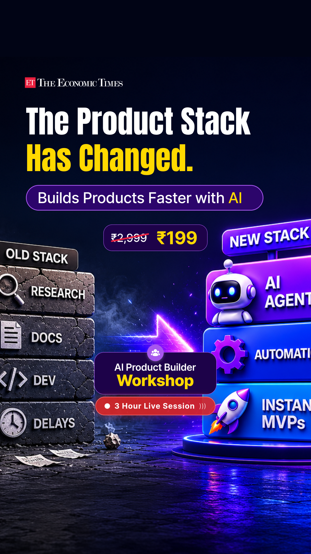The Economic Times Facebook ad