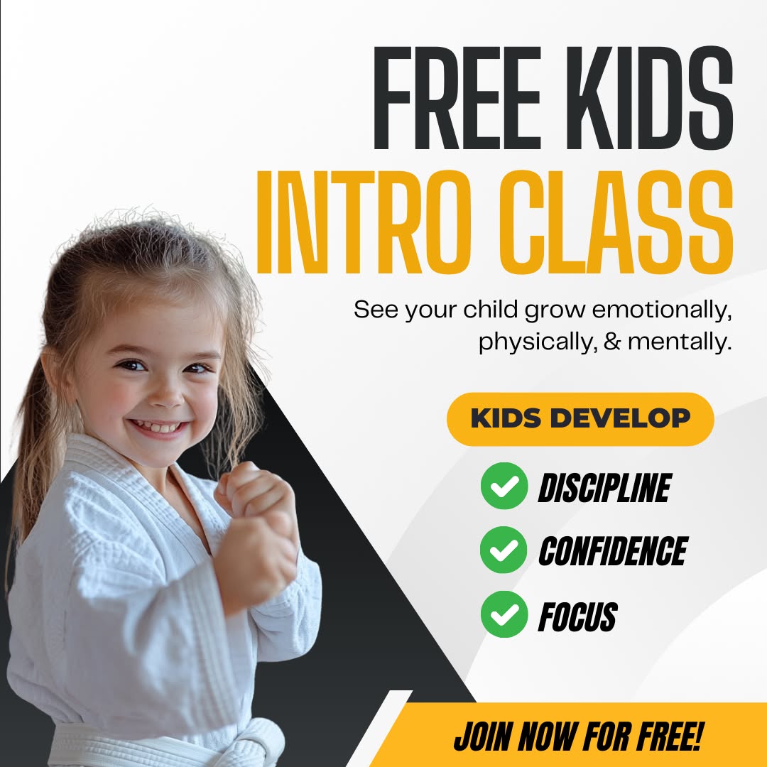 Marietta Kids Karate Facebook ad: Want a FREE 10-Day, Kids Martial Arts Class Pass?