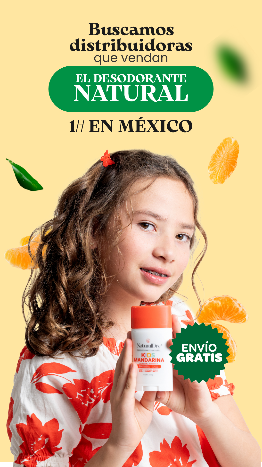 NaturalDry Deodorant Facebook ad