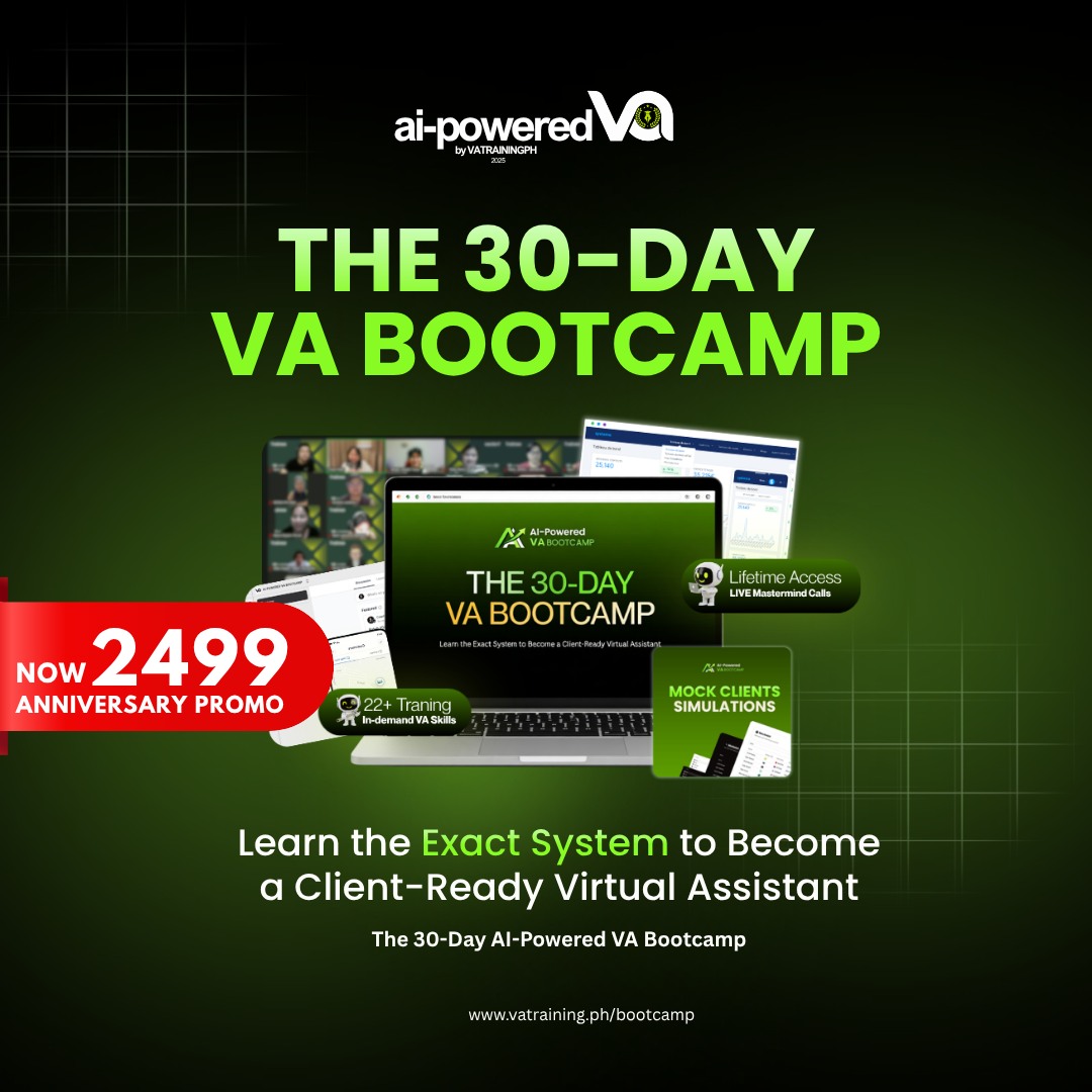 VA Training PH Facebook ad