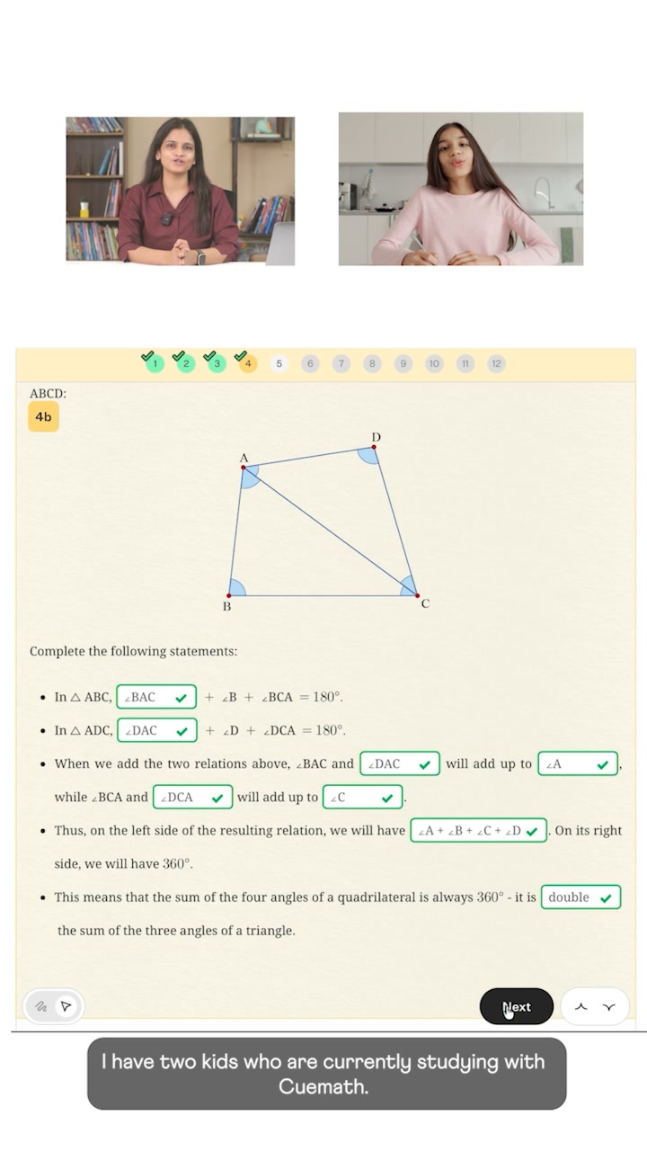 Cuemath Facebook ad: 1:1 Online Maths Tutoring for K-10 | Aligned with US, UK &…