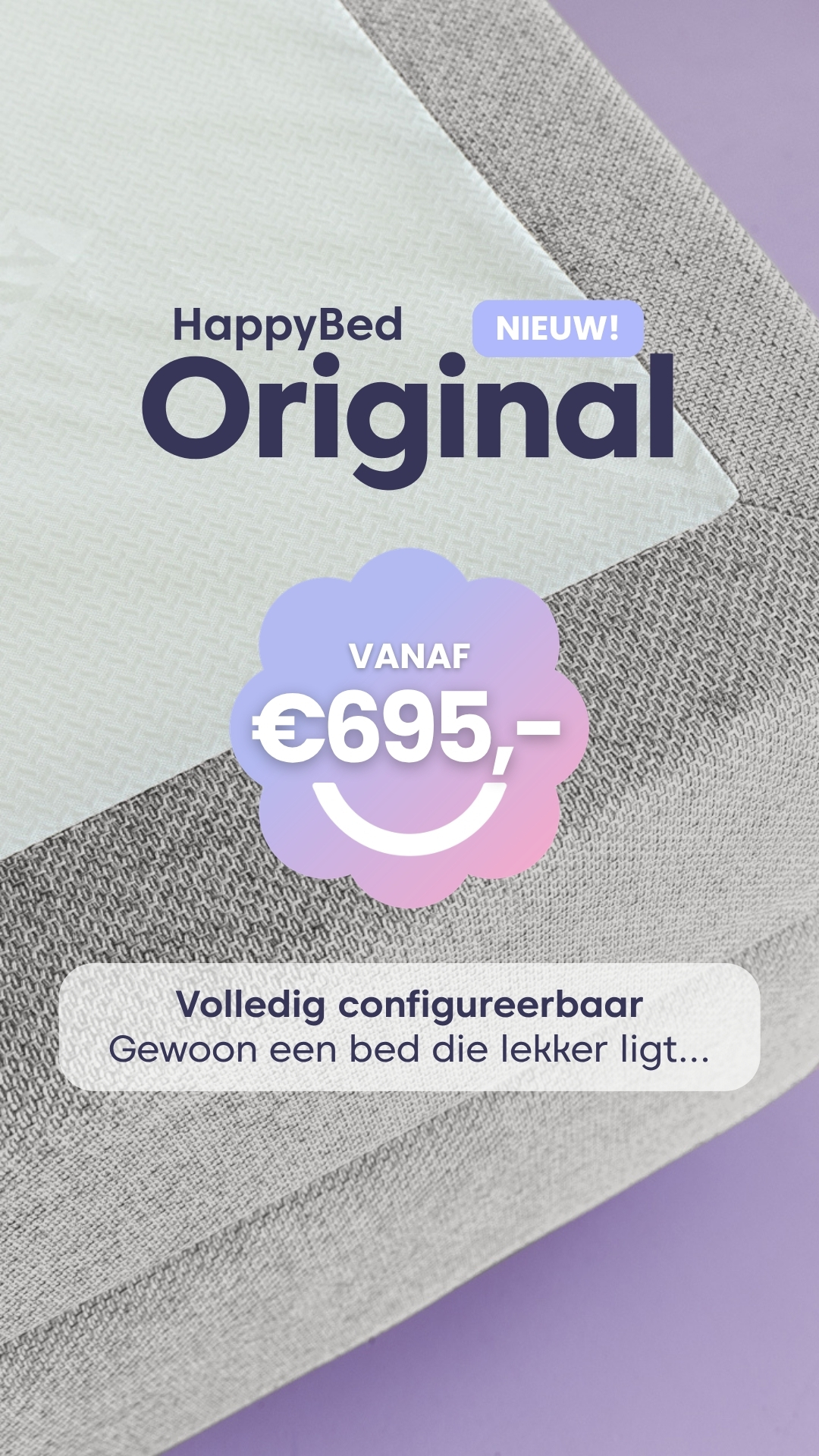 HappyBed Facebook ad