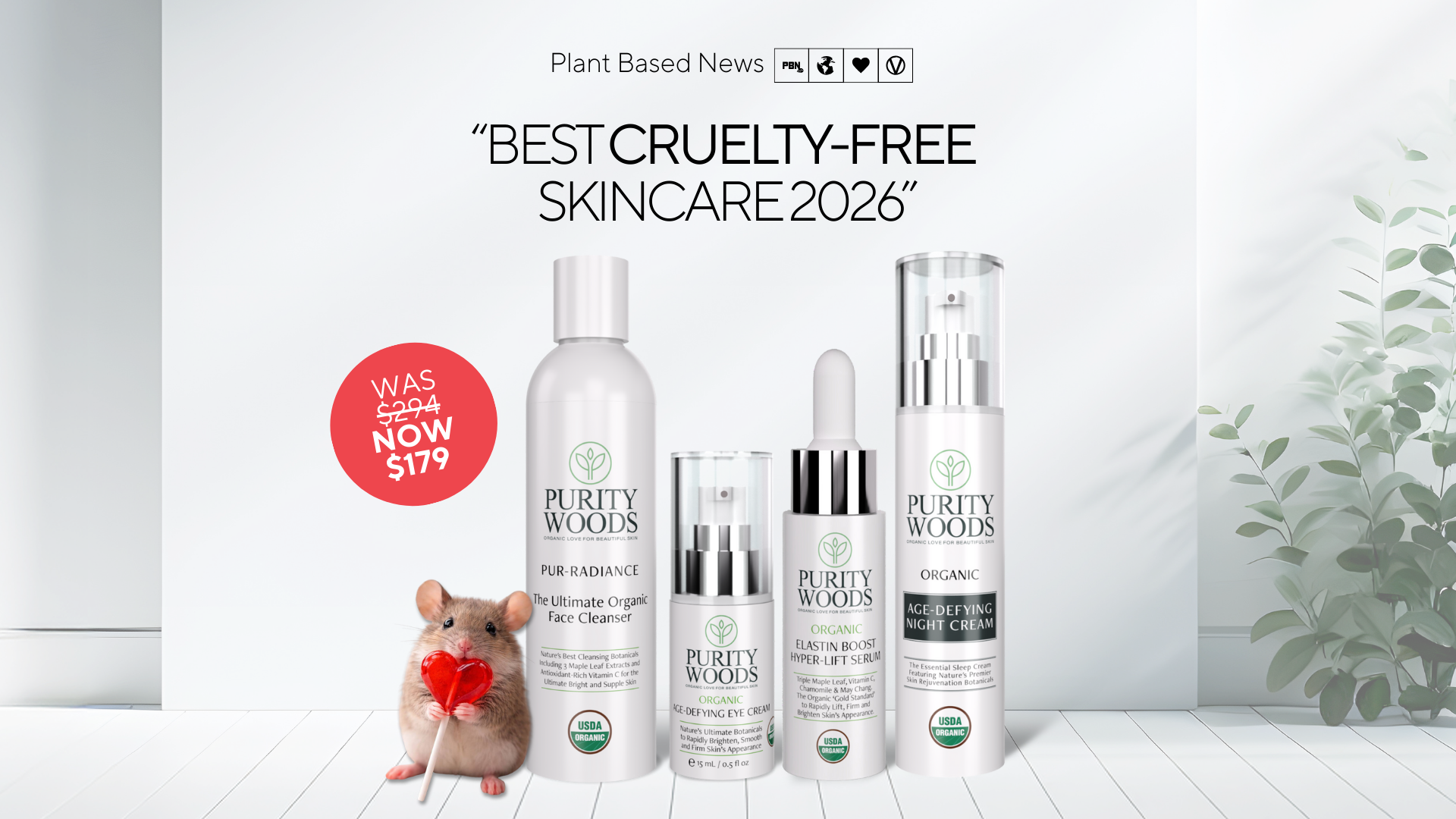 Plant Based News Facebook ad