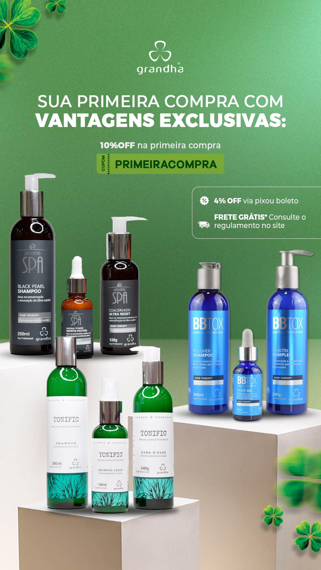 Grandha Professional Hair Care Facebook ad