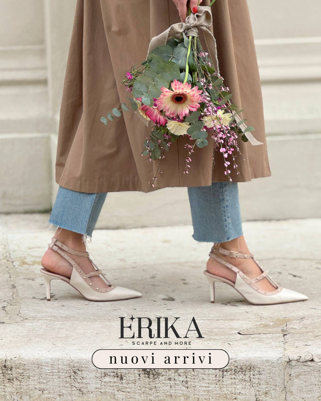 ERIKA Scarpe Facebook ad from Mar 10, 2025