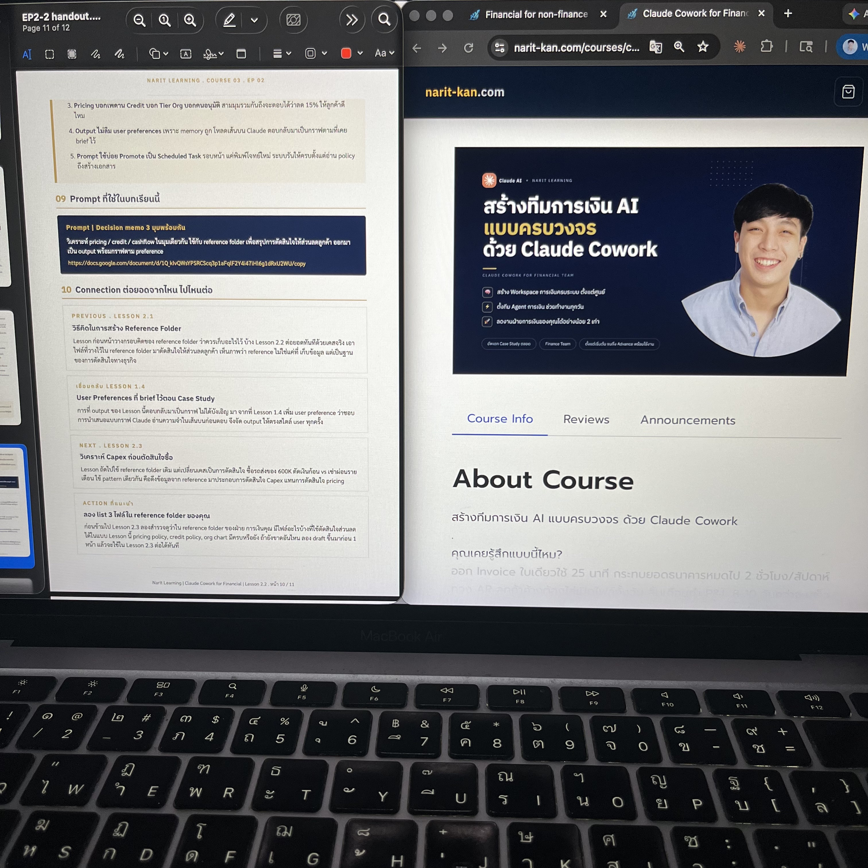 Narit Learning Facebook ad
