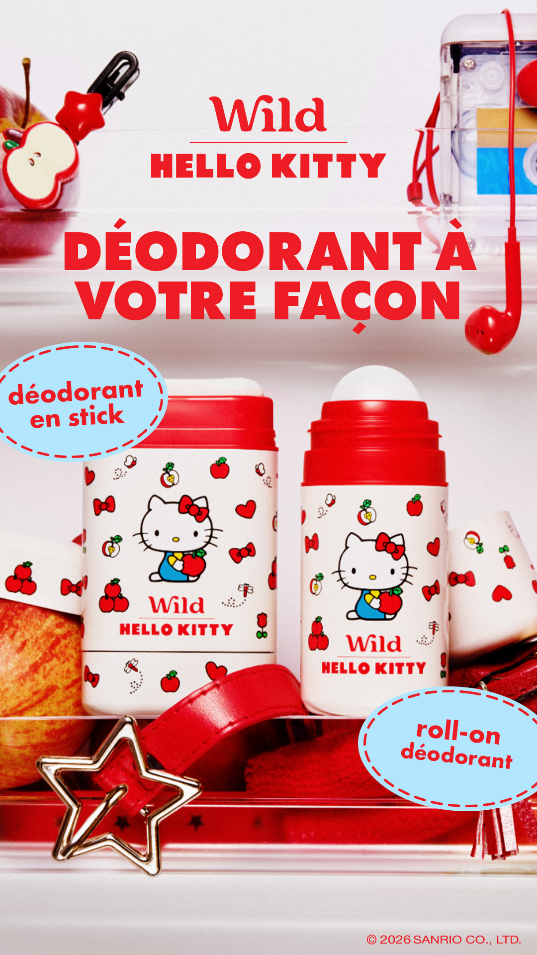 Wild Facebook ad: L'étui Hello Kitty est là