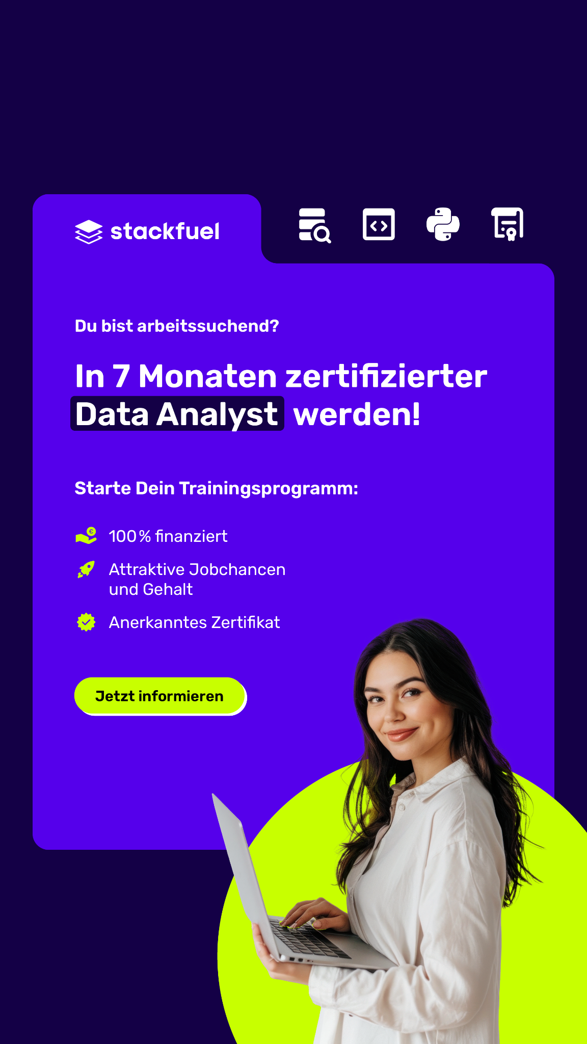 StackFuel Facebook ad from Jul 1, 2026